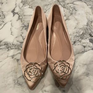 Taryn Rose satin flats